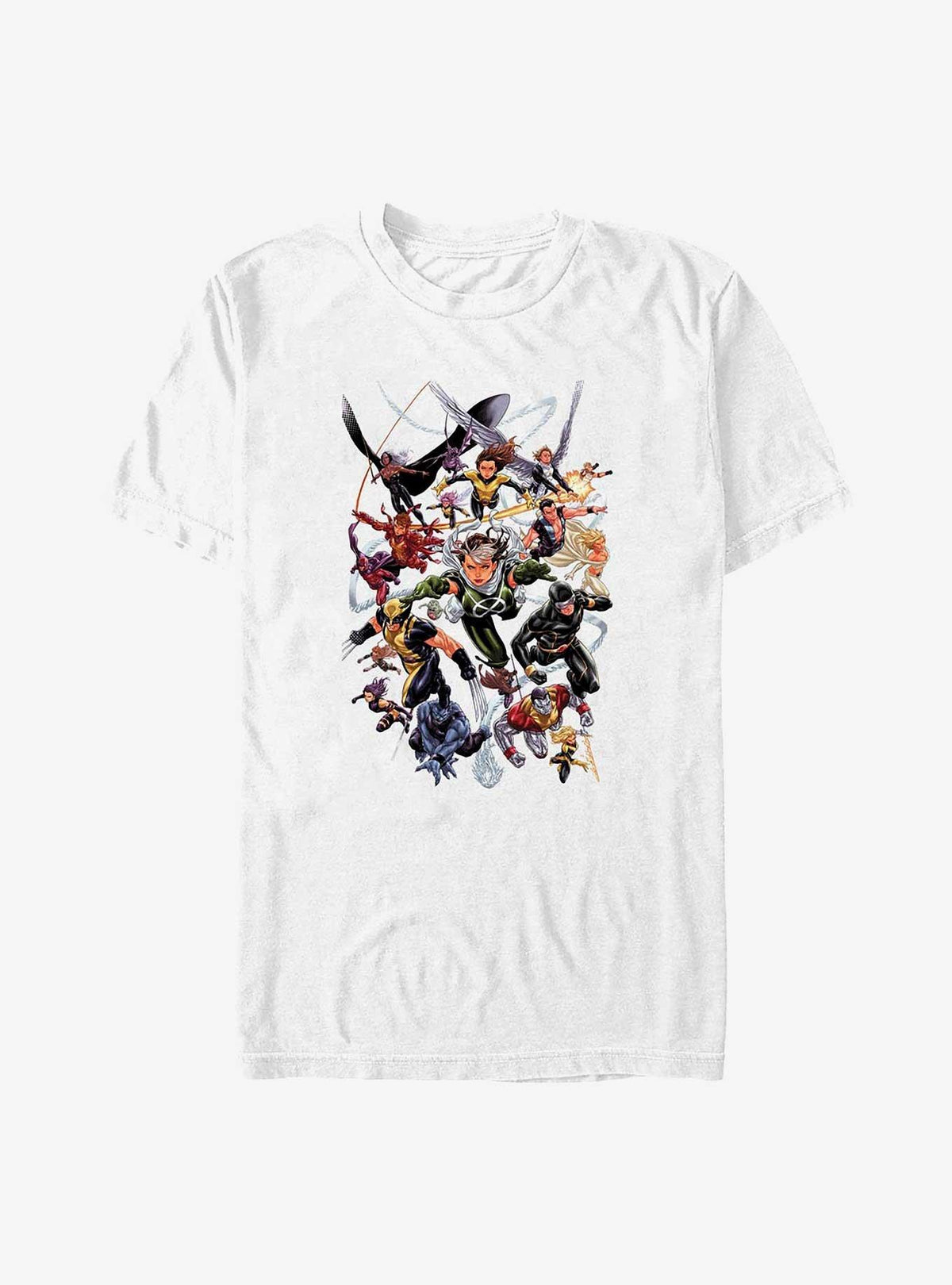 X-Men Flying Foward Big Tall T-Shirt