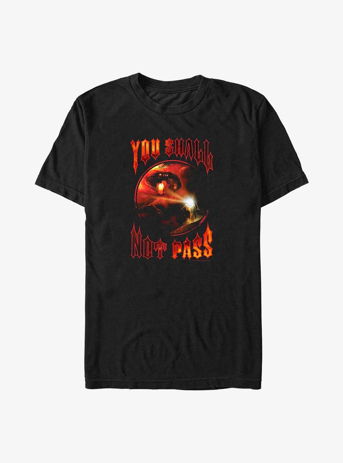 The Lord of the Rings Shall Not Pass Big Tall T-Shirt
