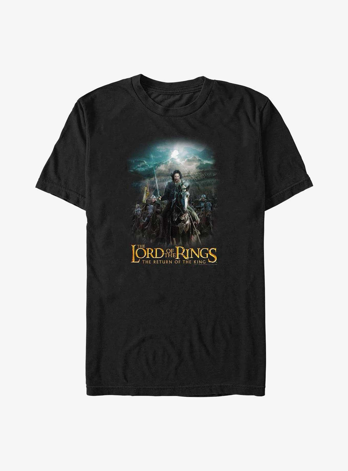 The Lord of the Rings The Return Of The King Poster Big Tall T-Shirt