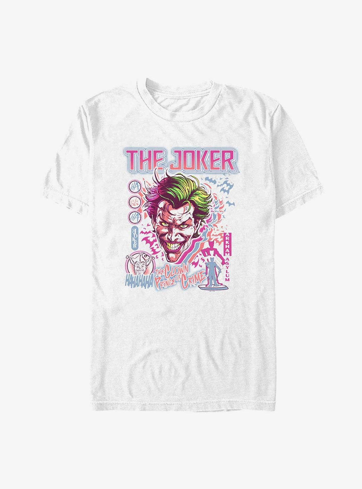 dark vigilante Joker Laugh Big Tall T-Shirt
