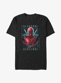 masked antihero Wolverine Pool Port Big Tall T-Shirt