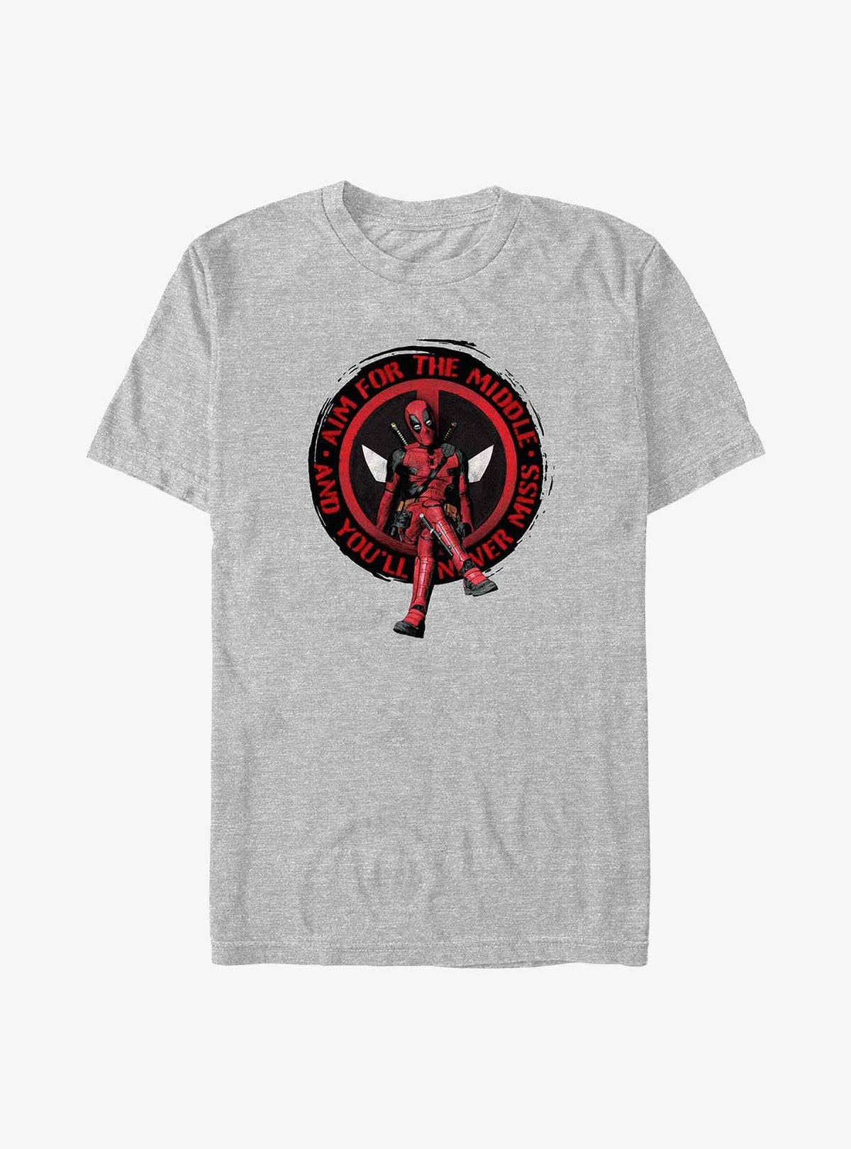 masked antihero Wolverine Aim For The Middle Big Tall T-Shirt
