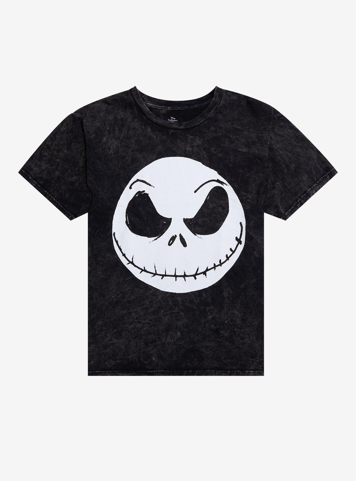 spooky holiday Jack Face Mineral Wash T-Shirt 2