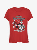 Kingdom Hearts Retro Team Girls T-Shirt