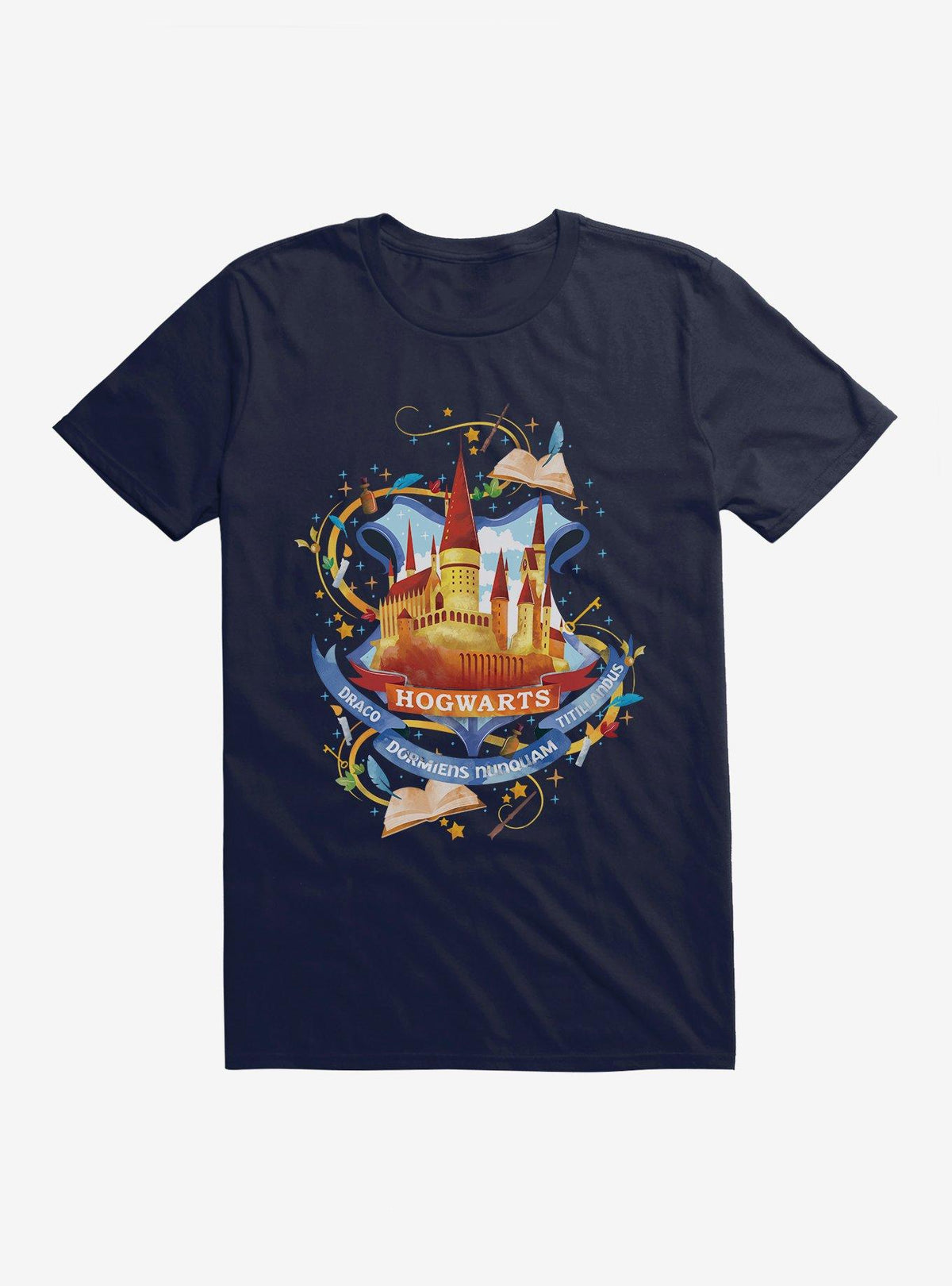 wizard school Hogwarts School Graphic T-Shirt