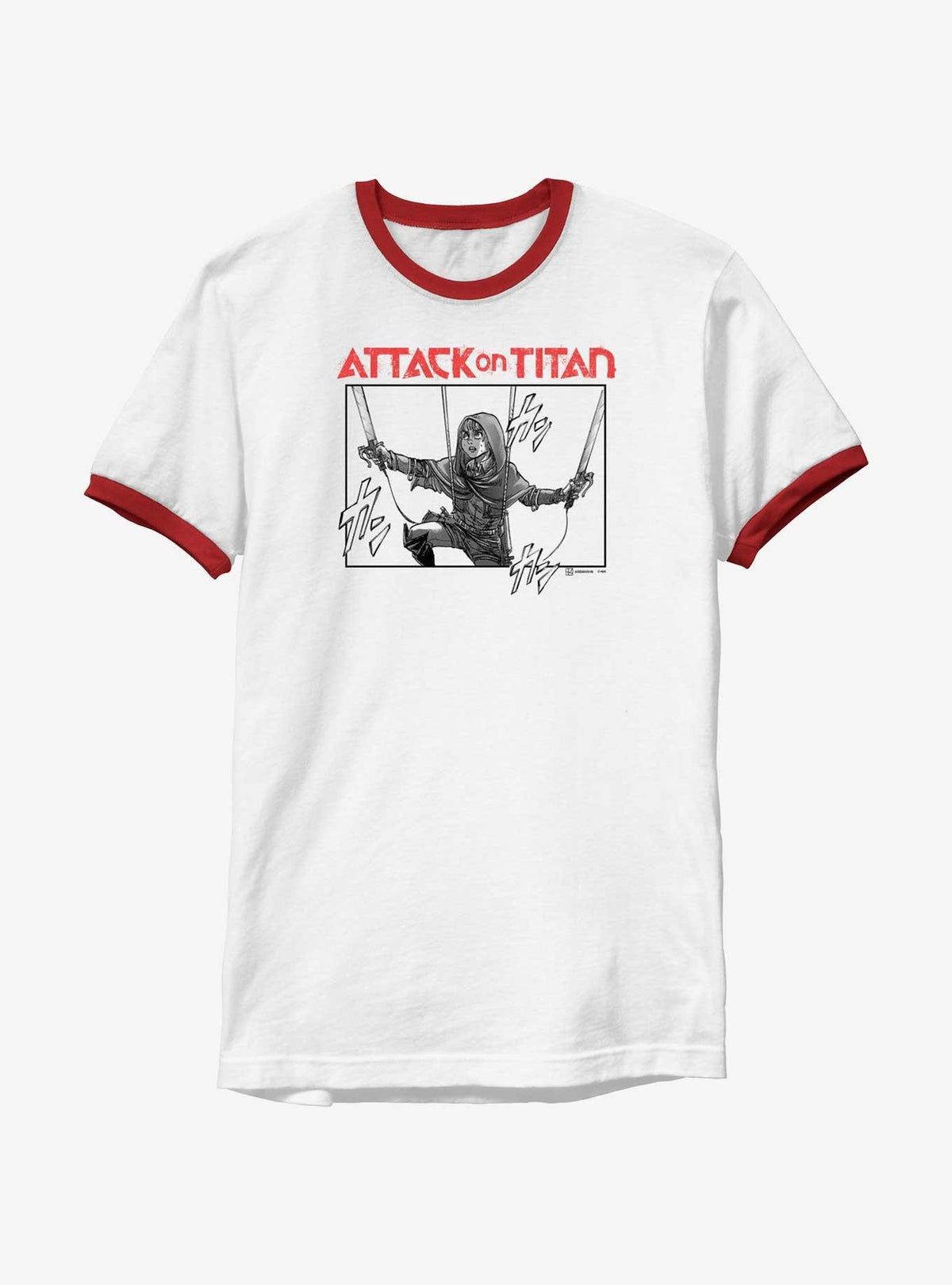 dark fantasy anime Armin Manga Poster Ringer T-Shirt