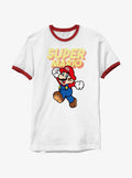 Nintendo retro platform gamer Retro Jump Ringer T-Shirt