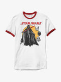 space adventure Retro Villains Ringer T-Shirt