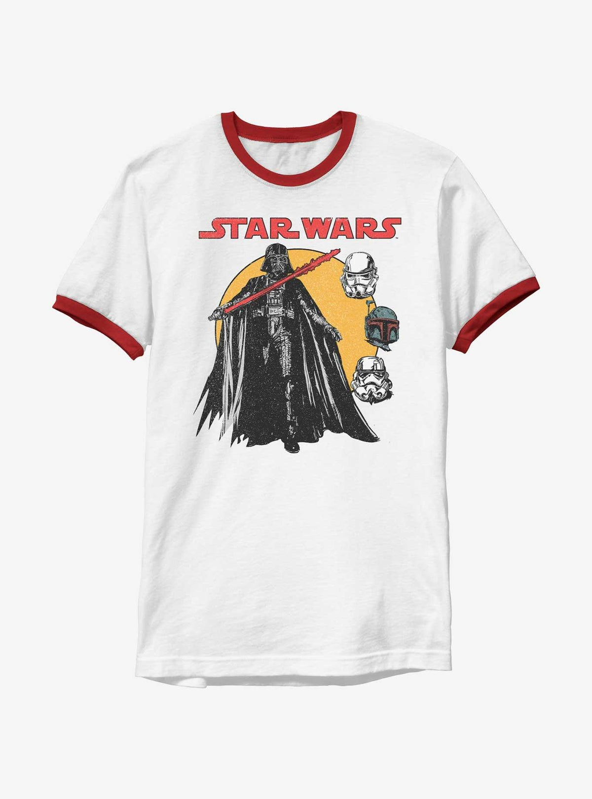 space adventure Retro Villains Ringer T-Shirt