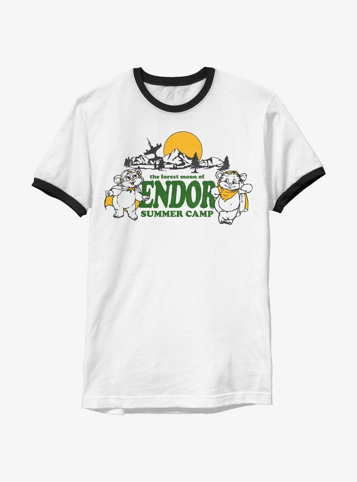 space adventure Retro Ewoks Ringer T-Shirt