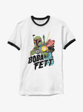 space adventure Retro Boba Ringer T-Shirt