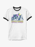 space adventure Episode Ix The Rise Of Skywalker Retro Rebel Ringer T-Shirt
