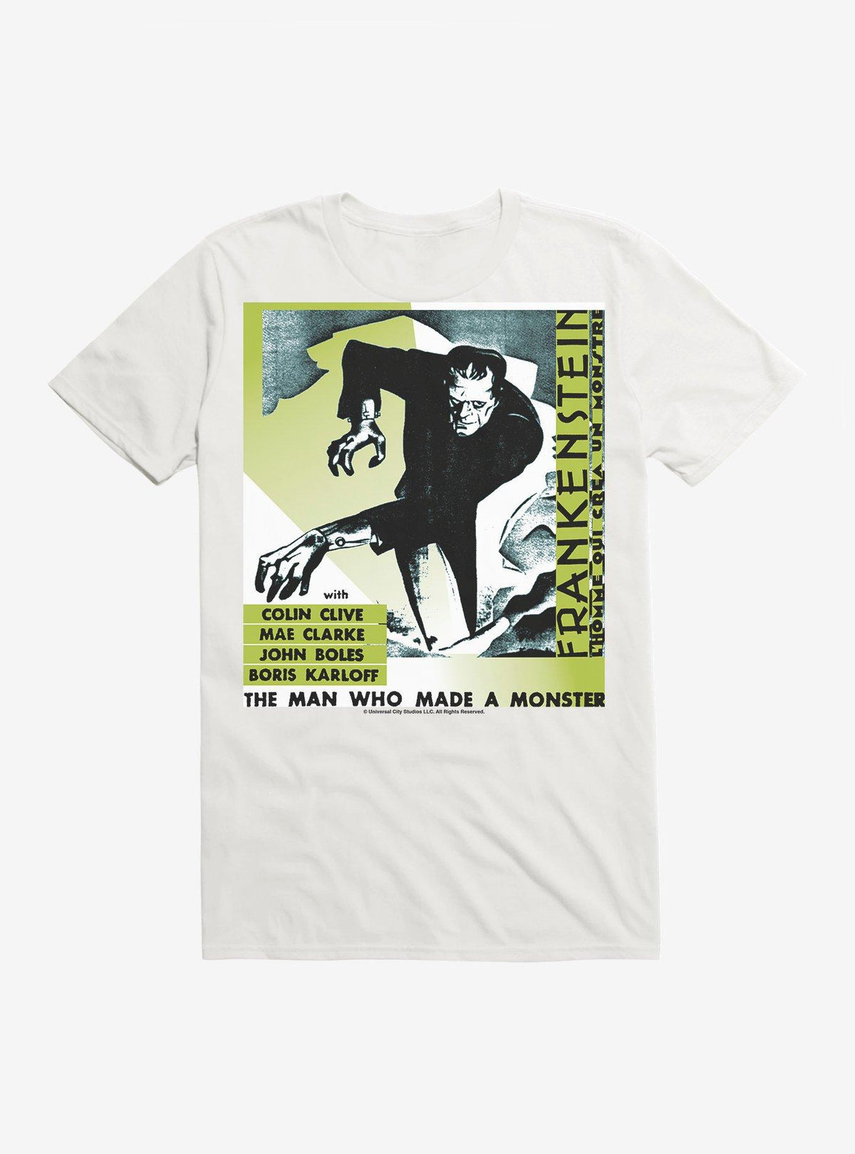 Frankenstein The Man Who Made A Monster T-Shirt 2