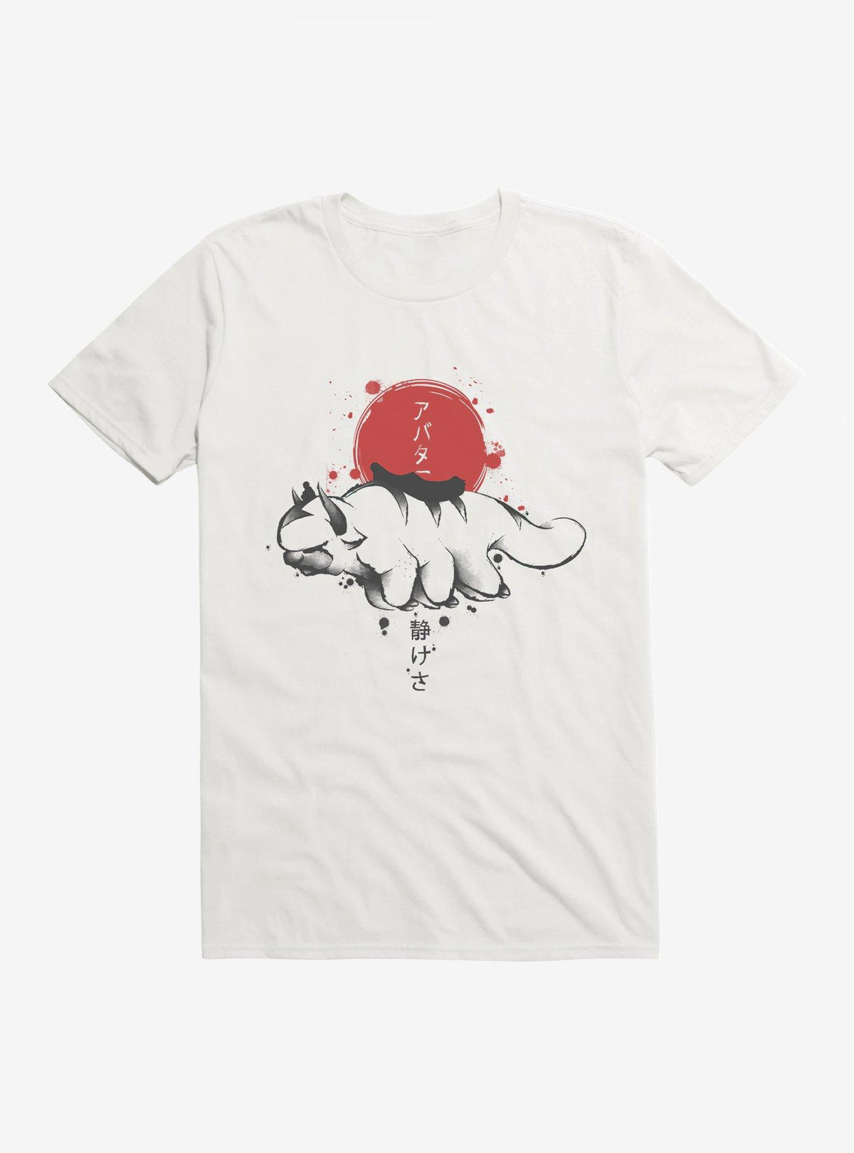 Avatar The Last Airbender Appa Sumi-E T-Shirt
