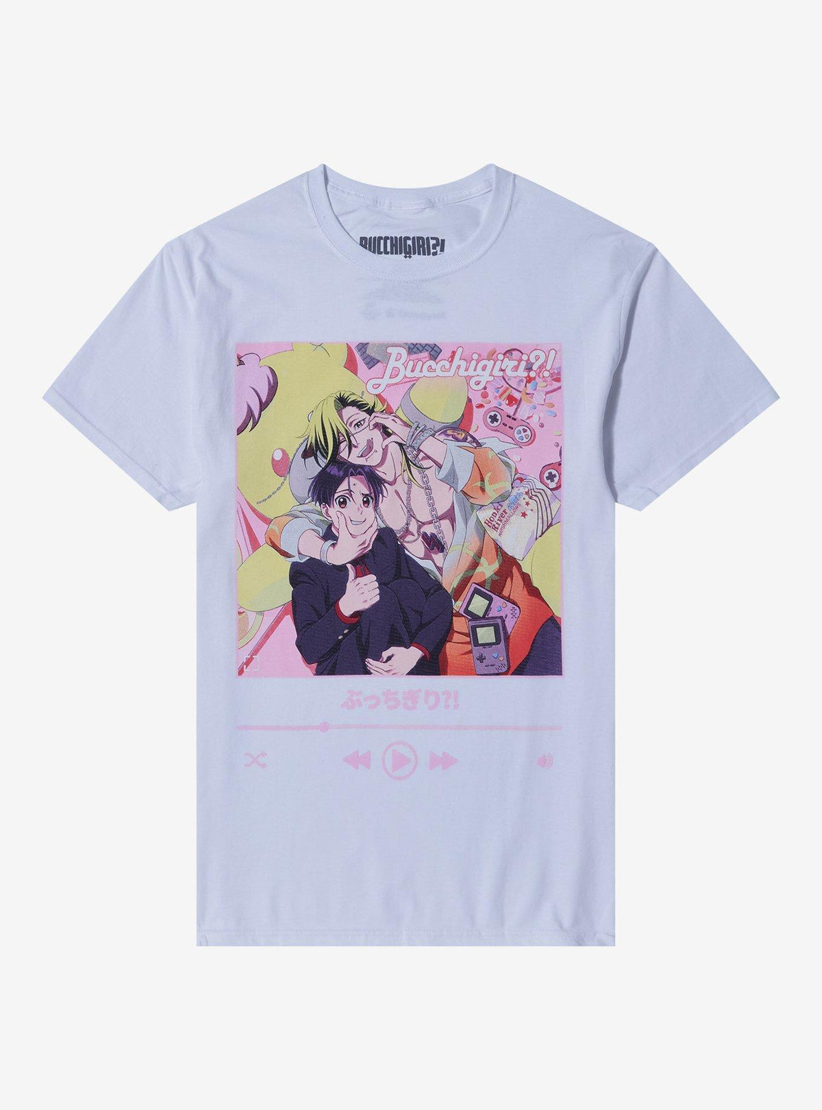 Bucchigiri Arajin Minato Playlist T-Shirt