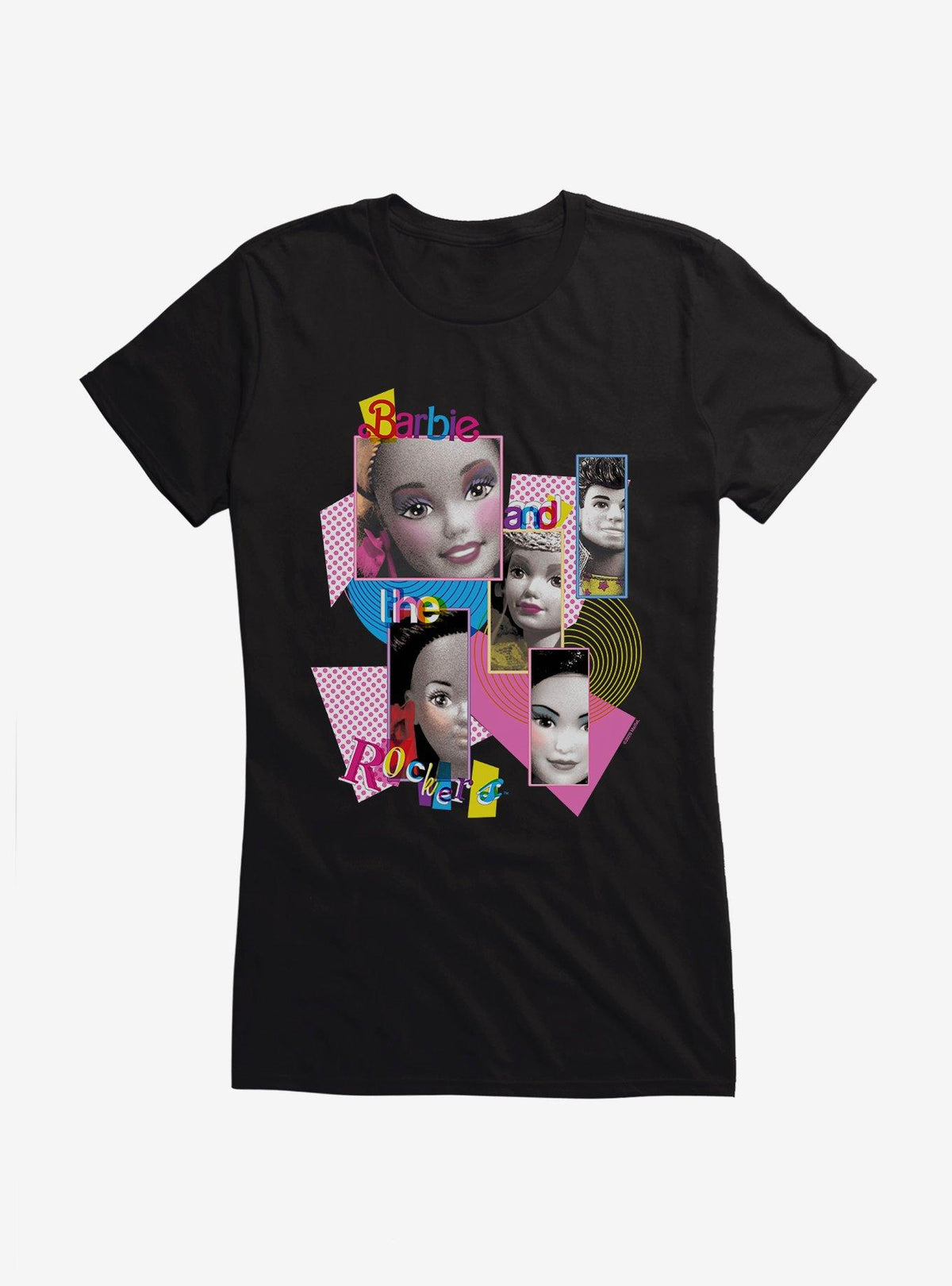 fashion doll And The Rockers Retro Art Girls T-Shirt