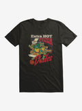 ninja turtle Extra Hot Pizza T-Shirt