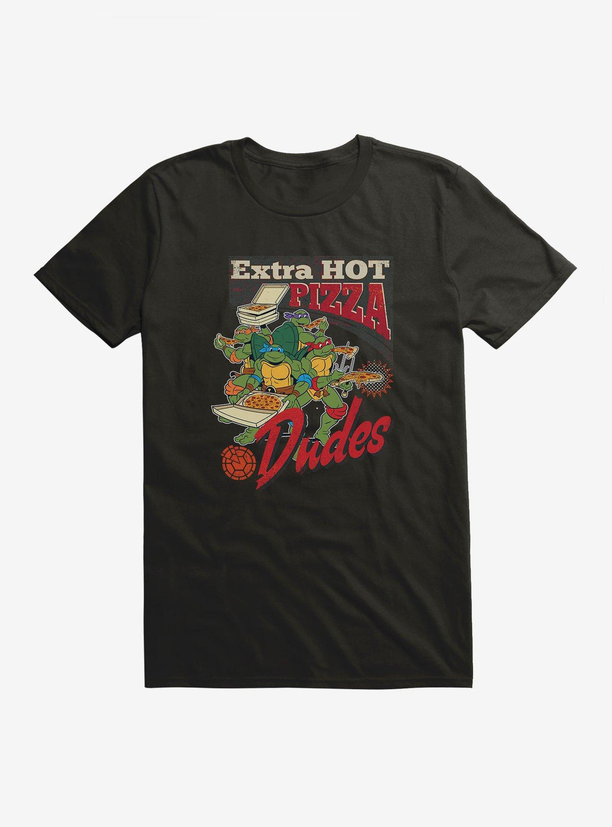 ninja turtle Extra Hot Pizza T-Shirt