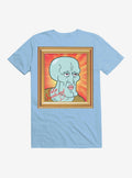 cartoon sea sponge Handsome Squidward Autograph T-Shirt
