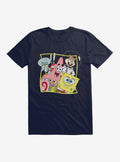 cartoon sea sponge Bikini Bottom Buddies T-Shirt 2