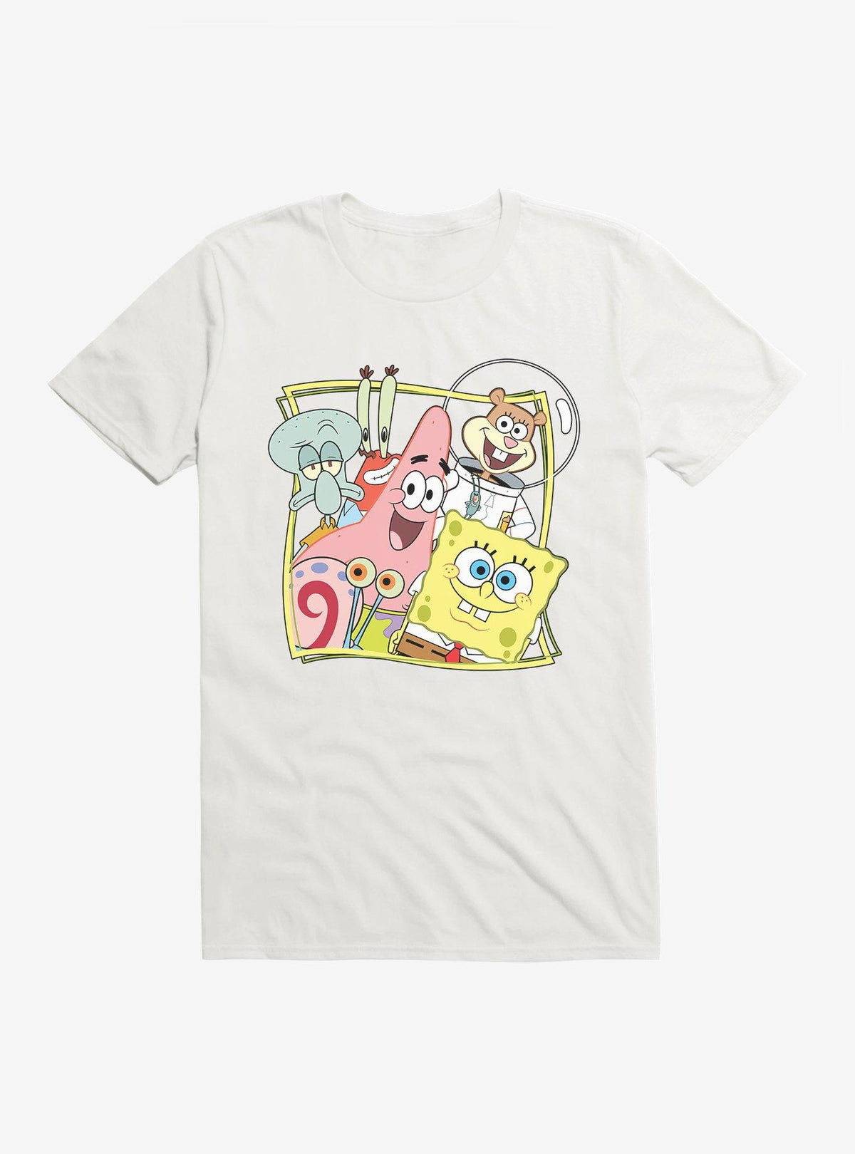 cartoon sea sponge Bikini Bottom Buddies T-Shirt