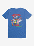 cartoon sea sponge Krabby Christmas T-Shirt