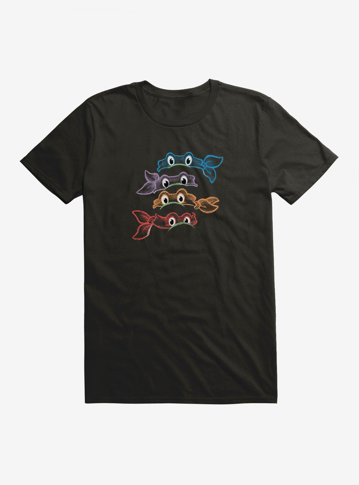 ninja turtle Neon Chalk Group Bandanas T-Shirt