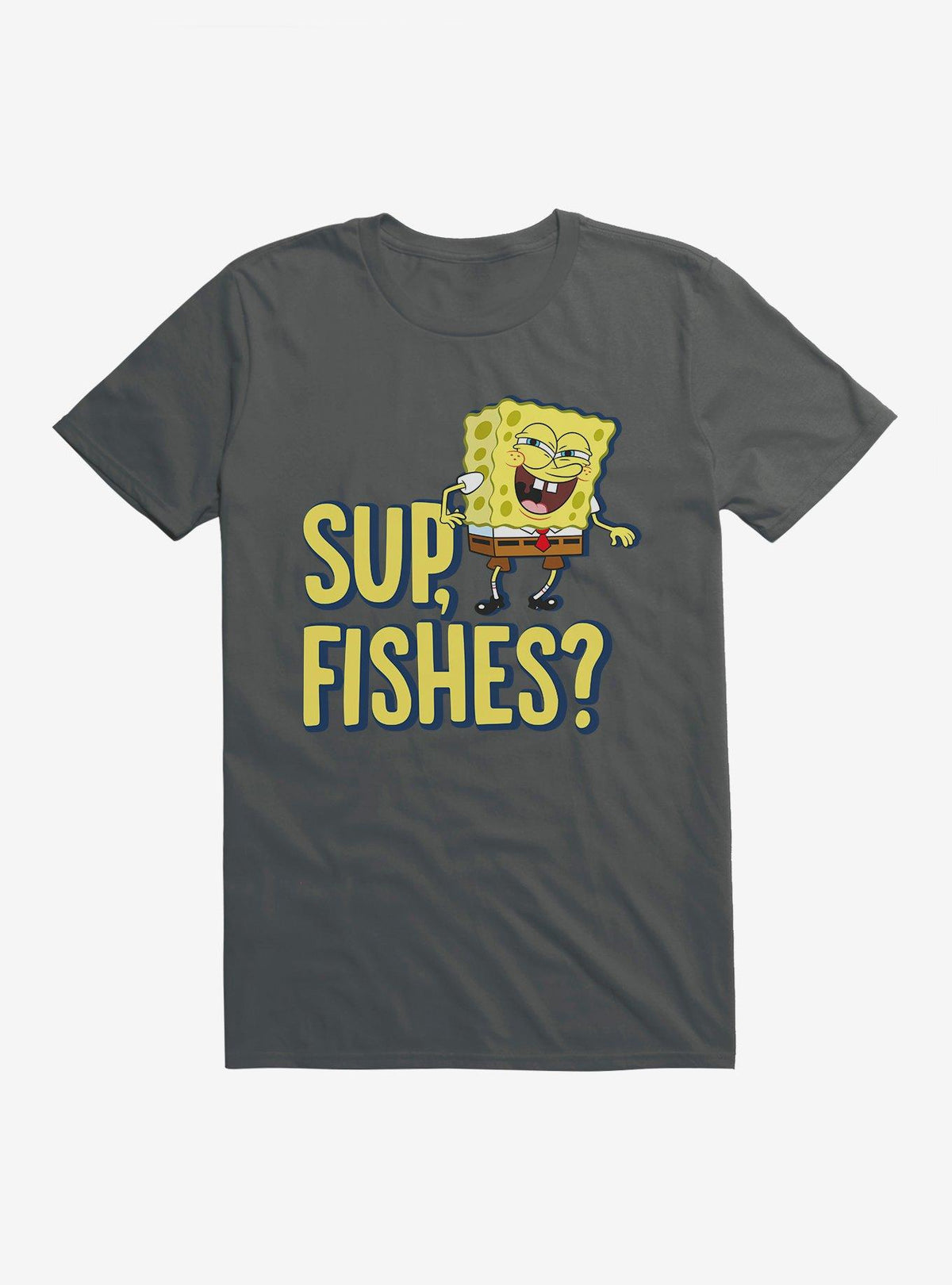 cartoon sea sponge Sup Fishes T-Shirt