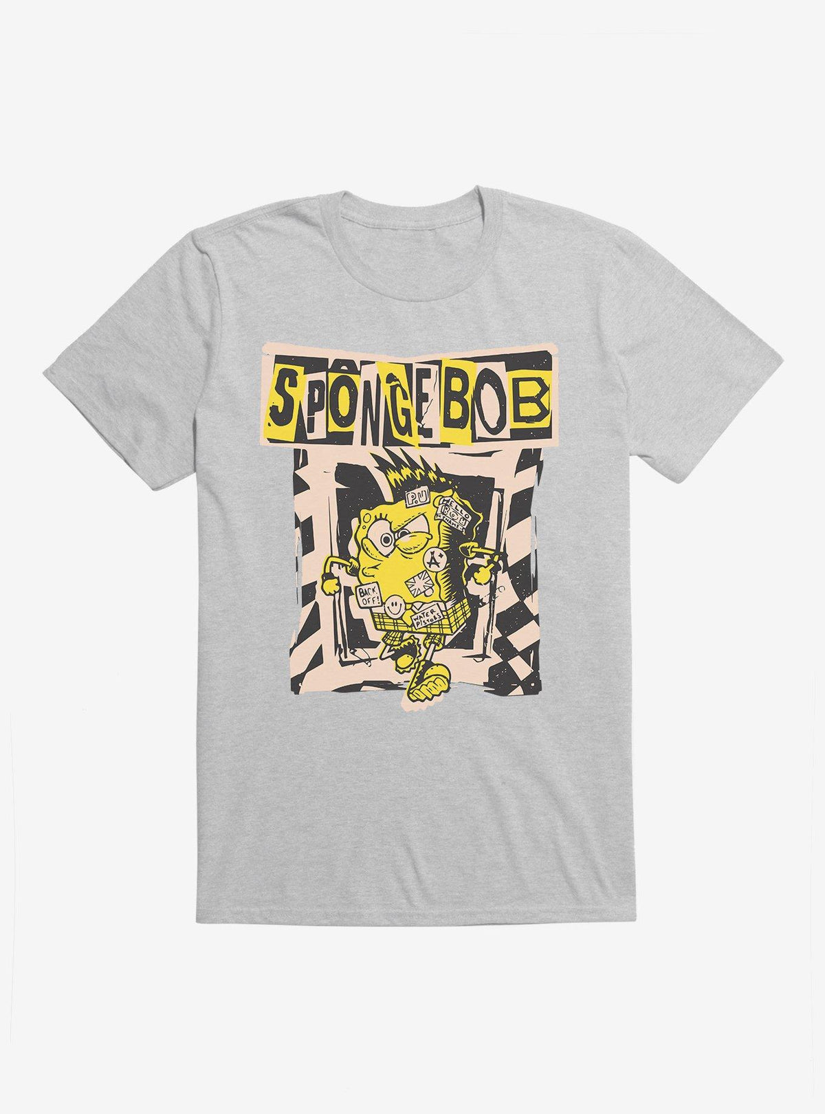 cartoon sea sponge Punk Attitude T-Shirt