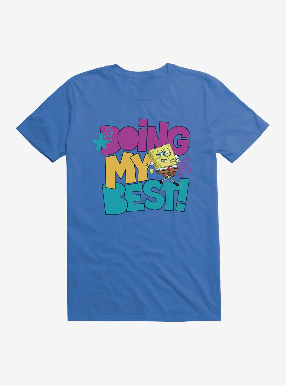 cartoon sea sponge Doing My Best T-Shirt