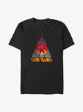 space adventure Triangle Sunset Big Tall T-Shirt