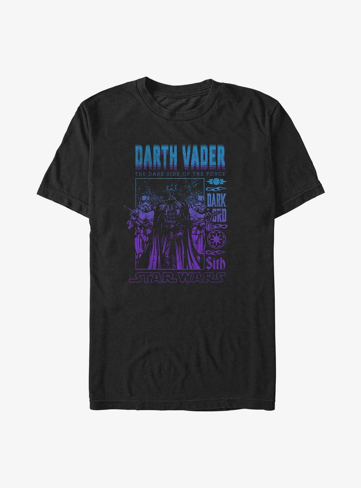 space adventure Darth Vader Dark Side Of The Force Big Tall T-Shirt