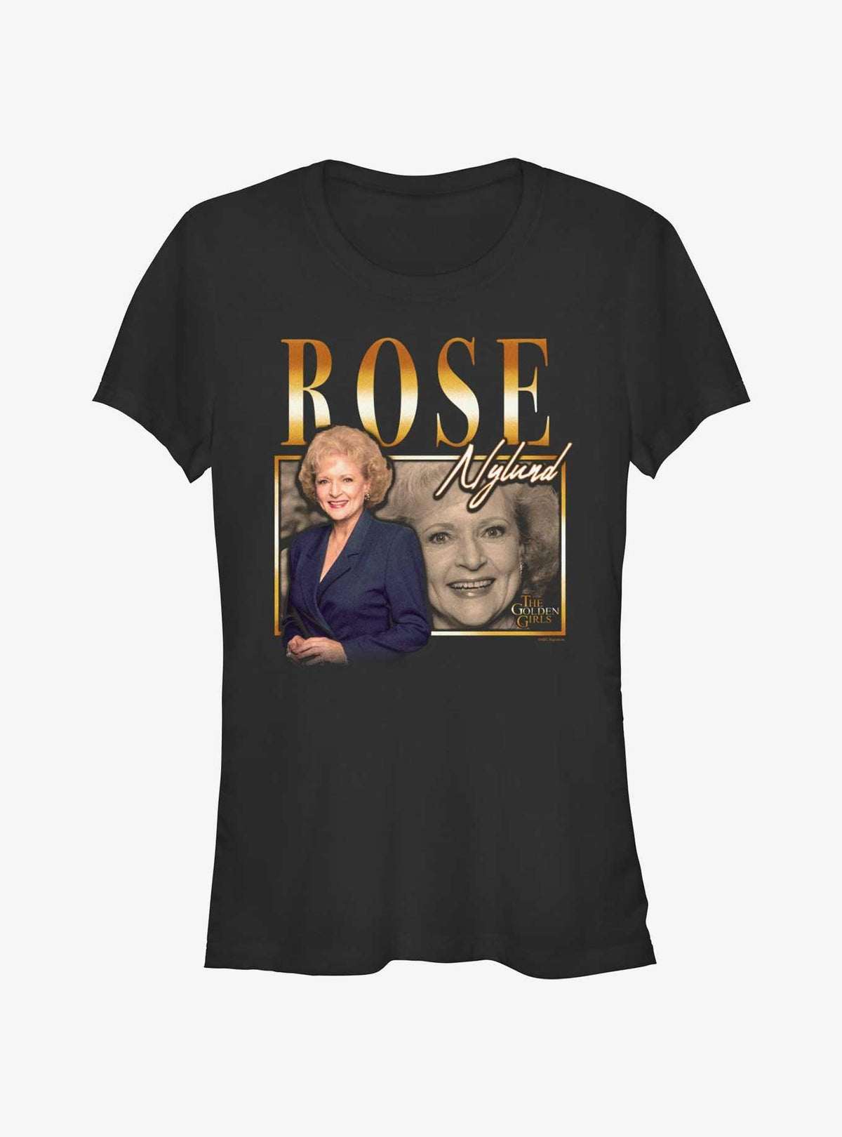 The Golden Girls Rose Retro Girls T-Shirt
