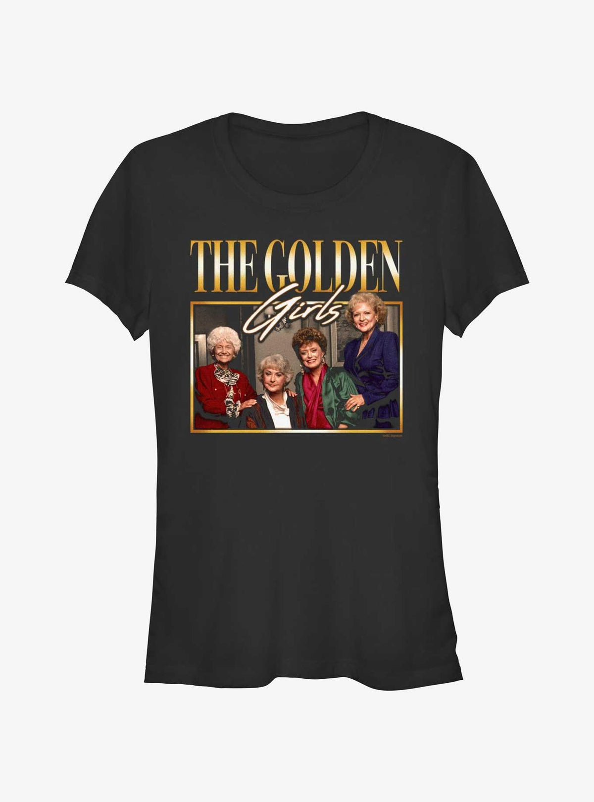 The Golden Girls Group Pose Retro Girls T-Shirt