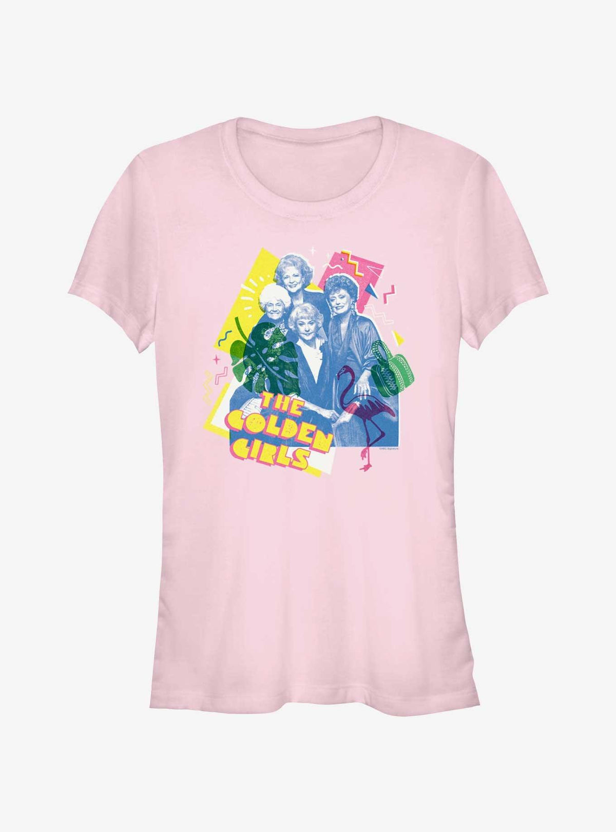 The Golden Girls Group Retro Girls T-Shirt