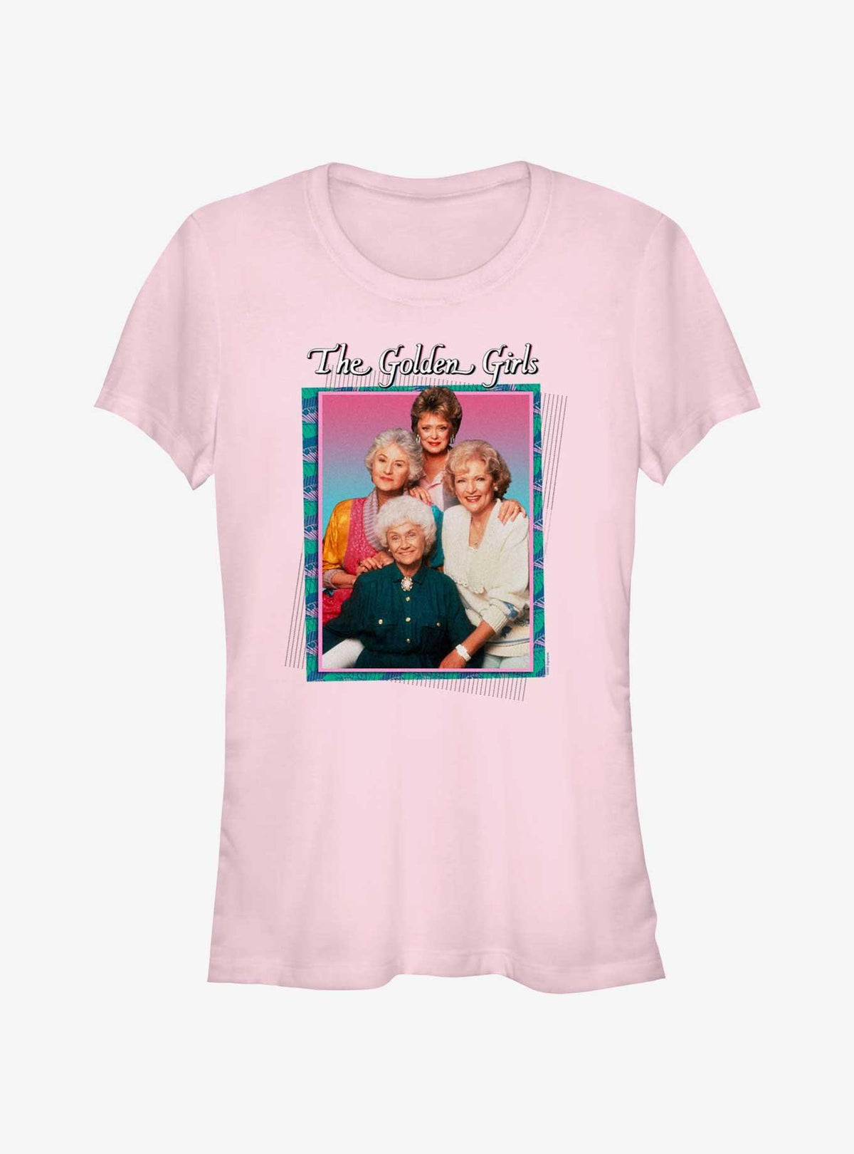 The Golden Girls Group Portrait Retro Girls T-Shirt