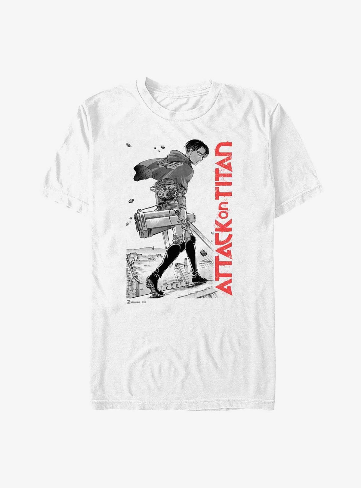 dark fantasy anime Levi Manga Extra Soft T-Shirt 2