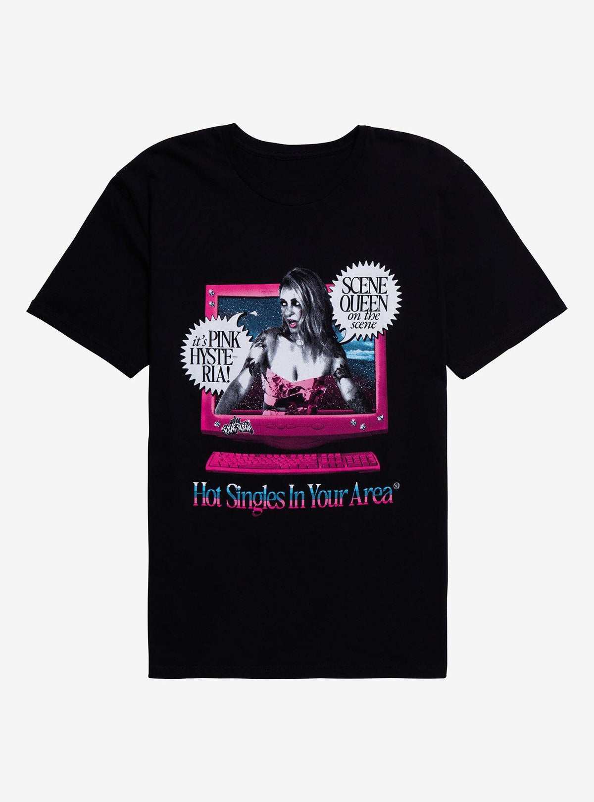 Scene Queen Hot Singles In Your Area Computer T-Shirt