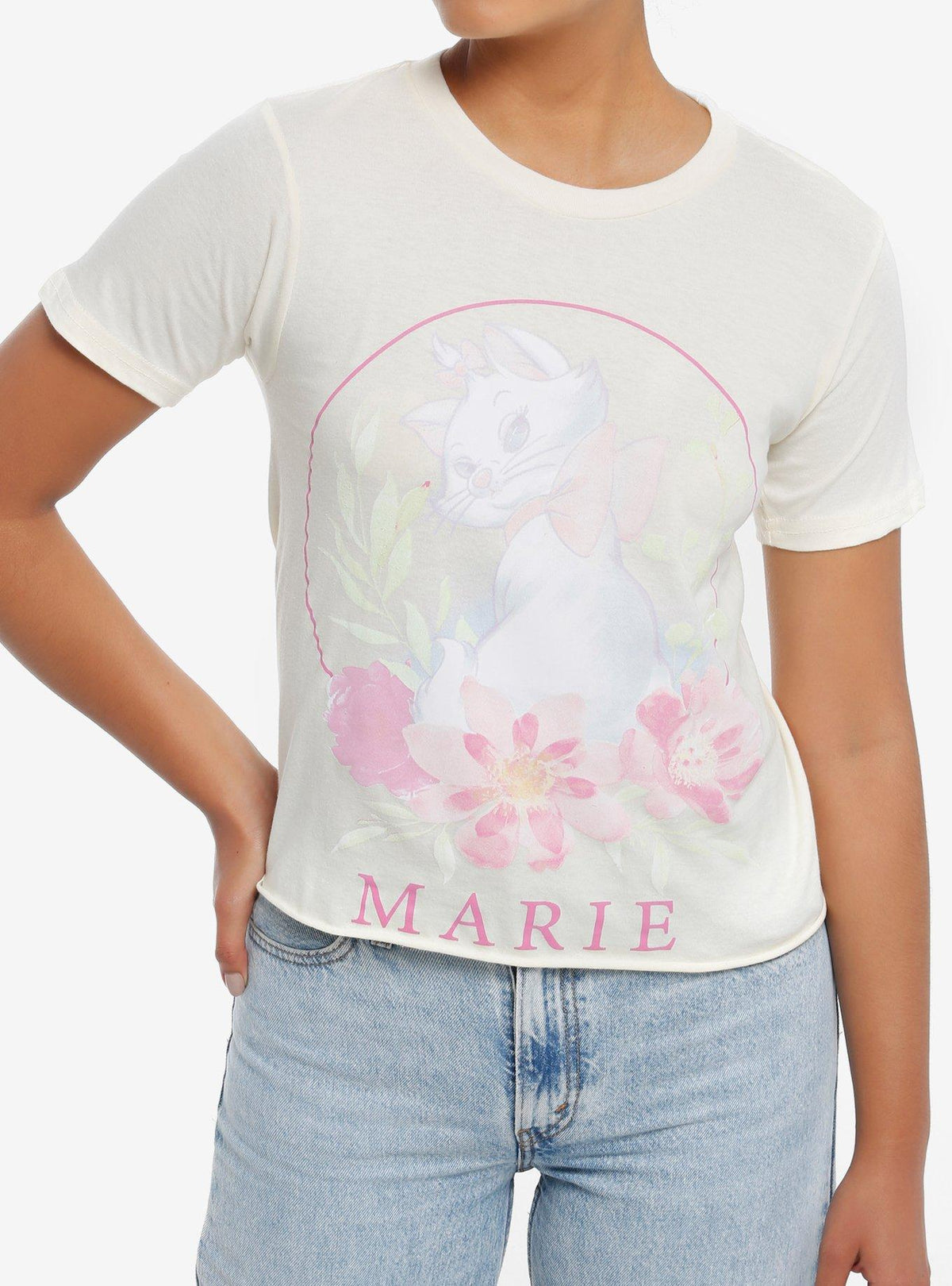 The Aristocats Marie Floral T-Shirt