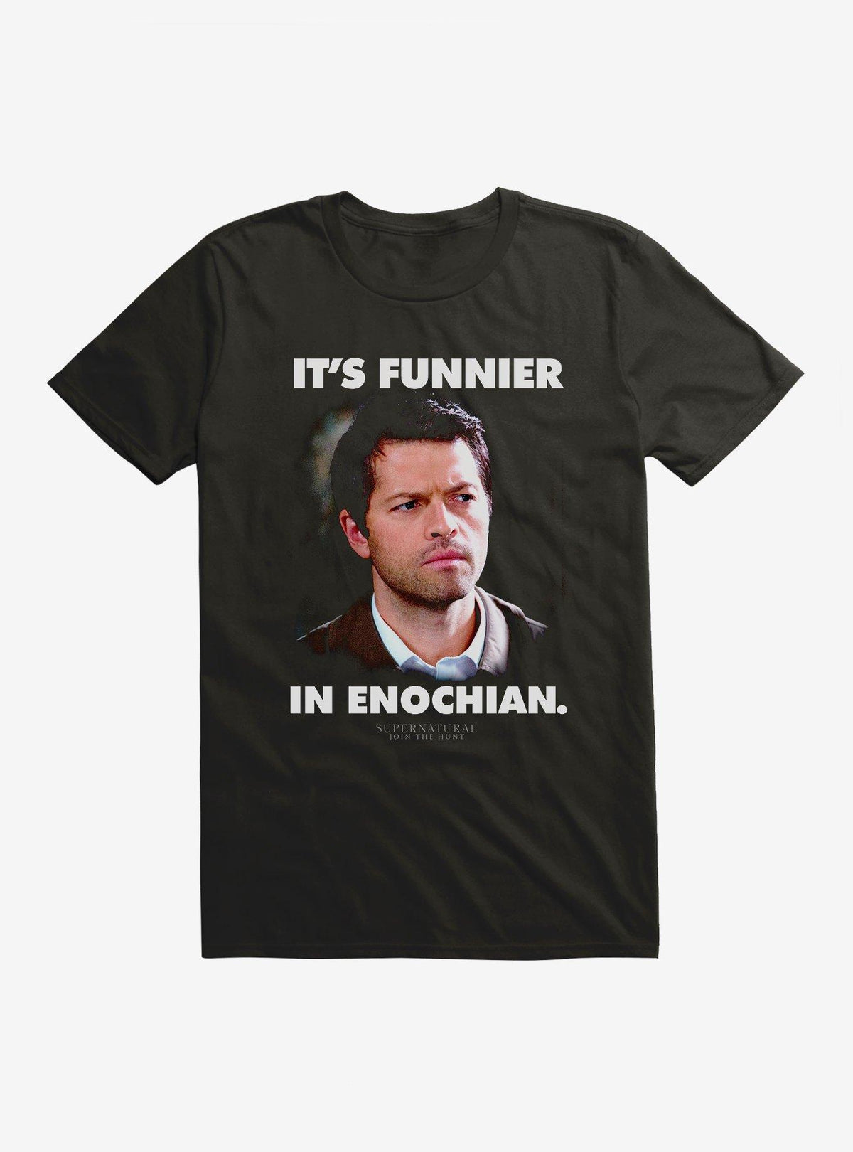 Supernatual It's Funnier In Enchian T-Shirt