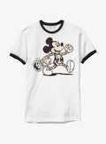 Mickey Mouse Funny Bones Ringer T-Shirt