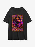 Agatha Retro Poster Style Girls Oversized T-Shirt