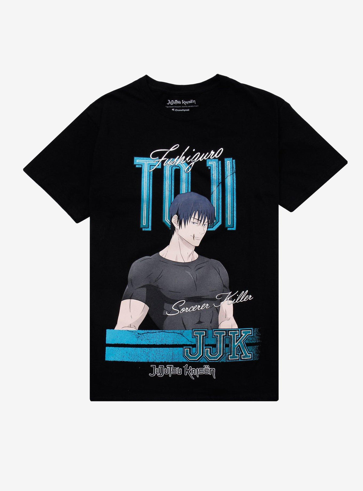 supernatural anime Toji Fushiguro Bold Boyfriend Fit Girls T-Shirt