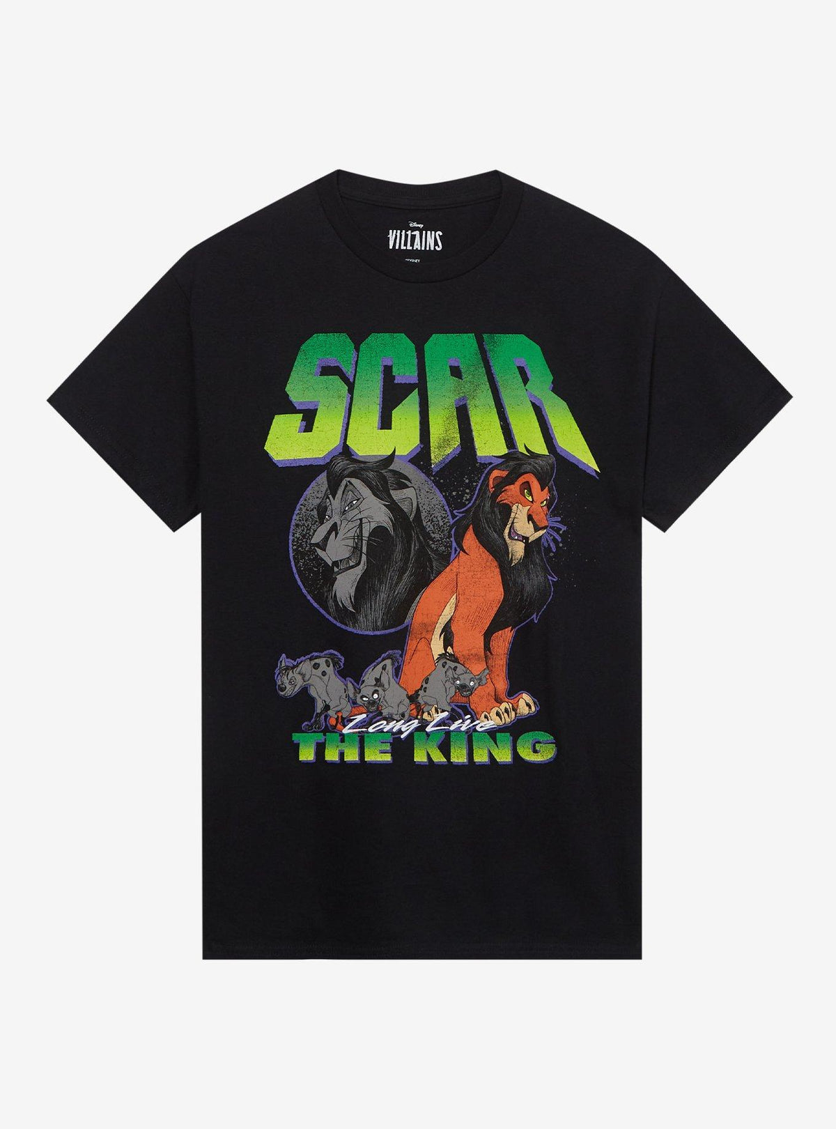 The Lion King Scar Collage Boyfriend Fit Girls T-Shirt