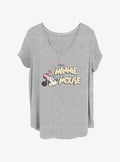 Minnie Mouse Retro Girls T-Shirt Plus Size