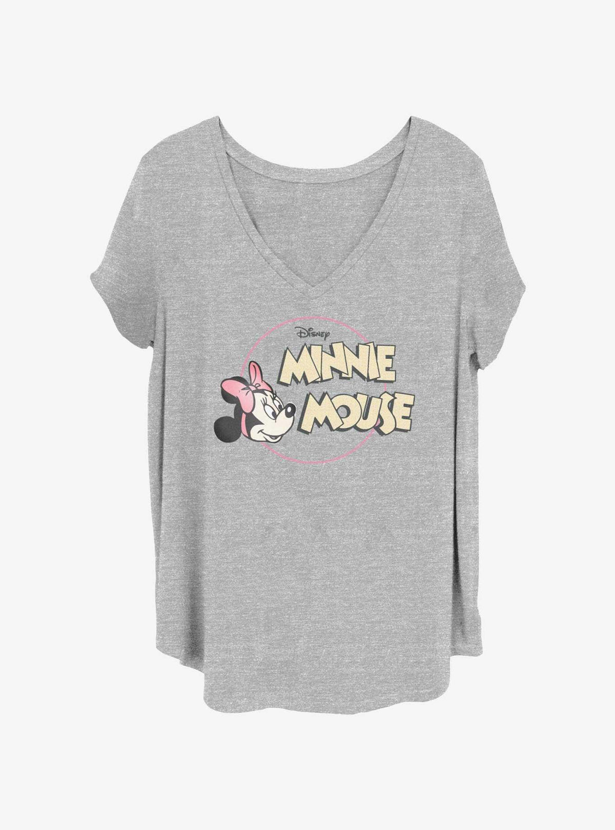Minnie Mouse Retro Girls T-Shirt Plus Size