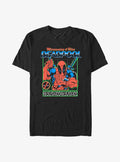masked antihero Retro Mercenary T-Shirt