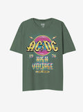 AC DC High Voltage Boyfriend Fit Girls T-Shirt