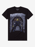 Rock Rebel Universal Monsters Frankenstein Chair T-Shirt