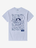 Moana Maui Line Art T-Shirt